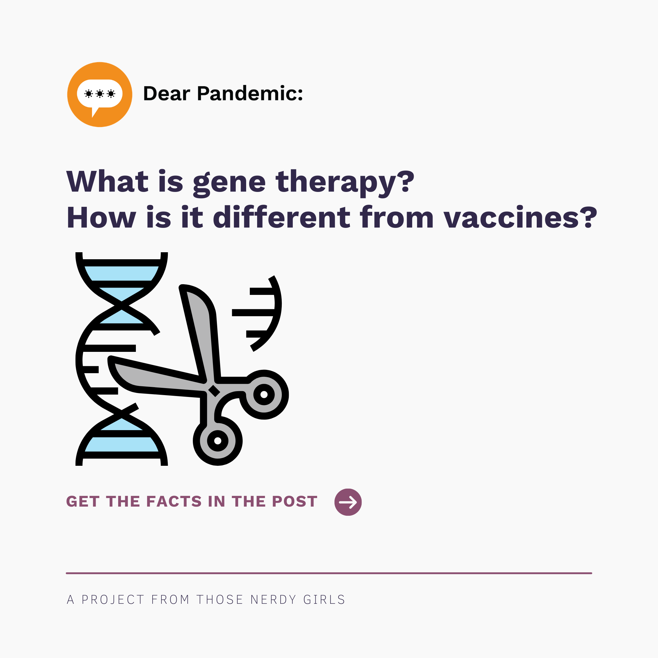What is gene therapy? How is it different from vaccines? — Dear Pandemic